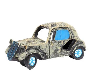 Auto Wrak Aquarium Decoratie Hars Ornament Schuilplaats, Verzenden, Nieuw