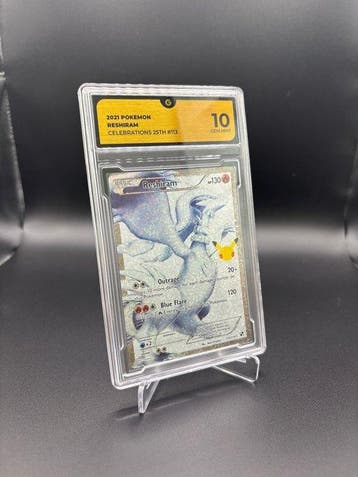 Pokémon - 1 Graded card - Reshiram 113 Full art, Foil - GG, Nieuw