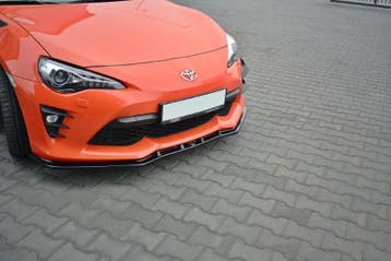 Voorspoiler Toyota GT86 FACELIFT Zwart Glans V.3, Ophalen of Verzenden, Nieuw
