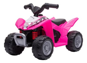 Eco Toys Honda Roze Elektrische Kinder Quad, Verzenden, Nieuw, Loopvoertuig
