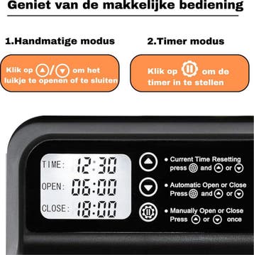 Premium Automatische Kippendeur diverse modellen elk budge, Dieren en Toebehoren, Nieuw, Kippenhok of Kippenren