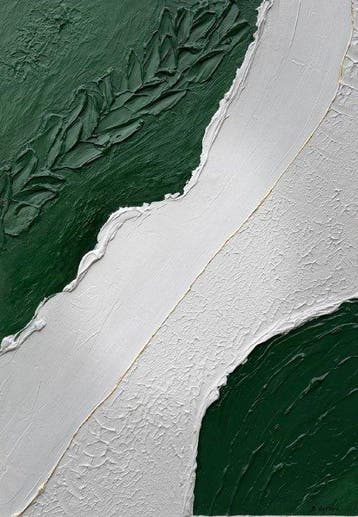 Samia Kerkeni - Emerald Textured Path