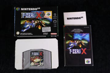 F-Zero X Nintendo 64 Boxed PAL (Good Condition), Spelcomputers en Games, Games | Nintendo 64, Verzenden, Nieuw