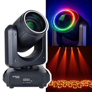 Citronic Orbis 100: 100W LED-beam Moving Head, Verzenden, Nieuw, Overige typen