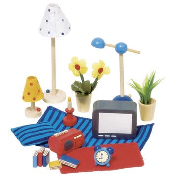 Goki houten poppenhuis accessoires  van €11,50 voor €9,20, Ophalen of Verzenden, Nieuw