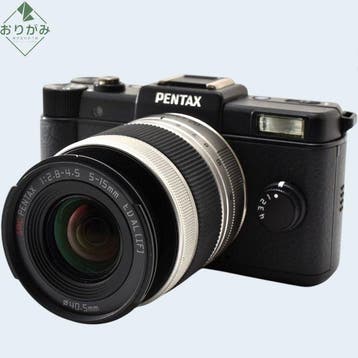Pentax Q Black + 02 STANDARD ZOOM 2.8-4.5/5-15mm Spiegelloze, Audio, Tv en Foto, Nieuw