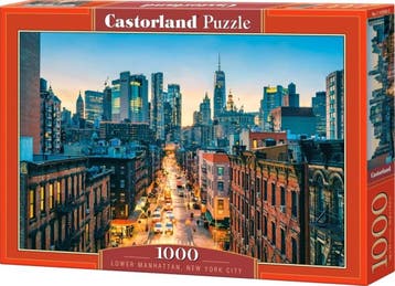 Lower Manhattan Puzzel - New York City (1000 stukjes) |, Hobby en Vrije tijd, Verzenden, Nieuw