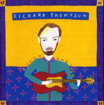 cd - Richard Thompson - Rumor And Sigh, Cd's en Dvd's, Verzenden, Zo goed als nieuw