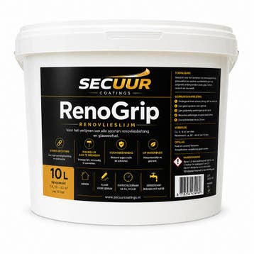 RenoGrip Renovlieslijm 10 liter, Ophalen of Verzenden, Nieuw