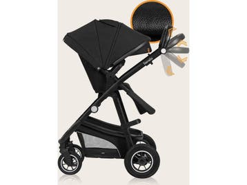 Lionelo Bianka - Kinderwagen 3 in 1 - Autostoel 0-22kg - XXL, Verzenden, Nieuw