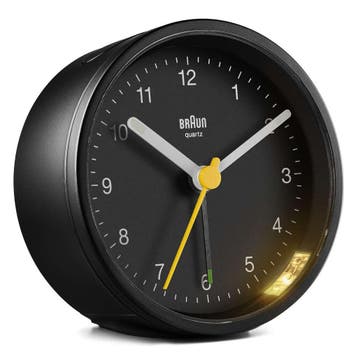 Braun BC12 Kwartswekker Zwart (Watches & alarm clocks), Verzenden, Nieuw, Braun