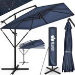 Zweefparasol - Tuinparasol - Parasol 235x235 cm - Met voet -, Tuin en Terras, Parasols, Verzenden, Zo goed als nieuw