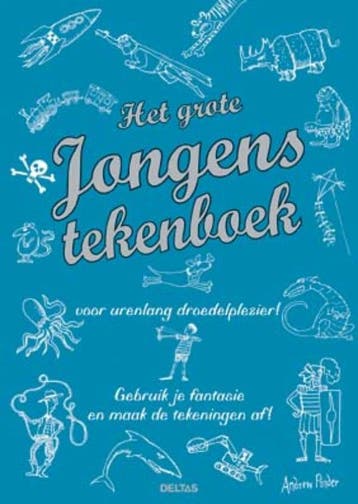 Het grote jongens tekenboek - A. Pinder 9789044724868, Verzenden, Gelezen, A. Pinder