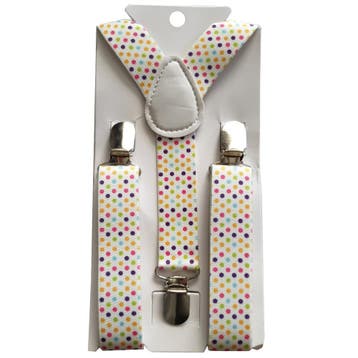 Fako Fashion - Kinder Bretels - Print - Bolletjes - 65cm -, Kinderen en Baby's, Verzenden, Nieuw