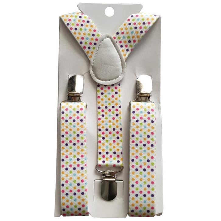 Fako Fashion - Kinder Bretels - Print - Bolletjes - 65cm -, Kinderen en Baby's, Kinderkleding | Overige, Verzenden
