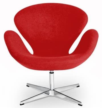 Swan DD design lounge stoel, Verzenden, Nieuw
