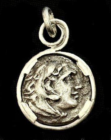 Oud-Grieks Zilver Munthanger