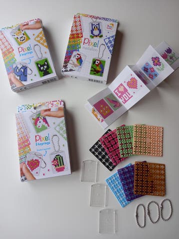 Pixelhobby - sleutelhanger setjes, Hobby en Vrije tijd, Ophalen of Verzenden, Nieuw