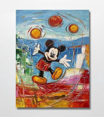 Nguyn V.L (1993) - The Mickey Legacy (08) 80 60 cm
