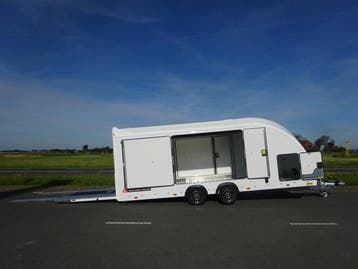 Brian James Race Sport NIEUW model afm. 550x210x189cm, Auto diversen, Aanhangers en Bagagewagens, Ophalen, Nieuw