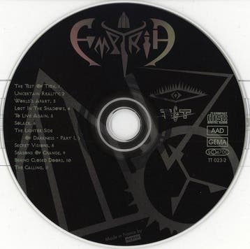 Empyria – Behind Closed Doors (CD, 1996), Ophalen of Verzenden, Gebruikt