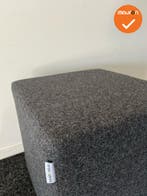 Rohde & Grahl - Poef - met wielen - 47.5x45x45cm - Antraciet, Vergader- of Presentatieruimte, Ophalen of Verzenden, Gebruikt, Stoel