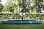 Berg trampolines inbouw en opbouw acties nu veel voorraad!, Nieuw