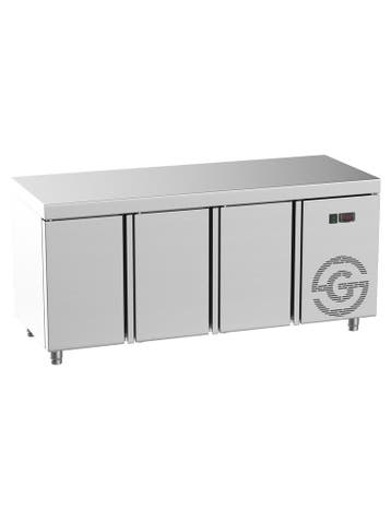 Koelwerkbank - 3-Deurs - RVS - 230V - H 85 x B 179 x D 70 CM, Verzenden, Nieuw in verpakking