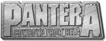 Pantera Cowboys From Hell ijzeren pin officiële merchandise, Ophalen of Verzenden, Nieuw, Kleding