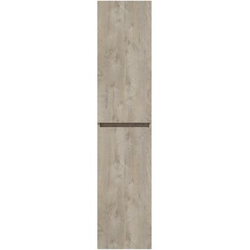 Wiesbaden Alvara Kolomkast - 160x35x35cm - Grijs Eiken, Ophalen of Verzenden, Nieuw