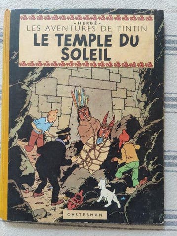 Tintin T14 - Le temple du soleil (B3) - C - 1 Album - Eerste, Nieuw