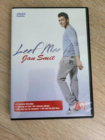 DVD - Jan Smit - Leef Mee, Alle leeftijden, Verzenden, Gebruikt