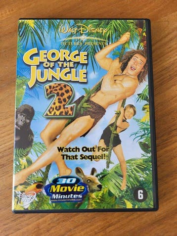 DVD - George Of The Jungle 2, Cd's en Dvd's, Dvd's | Komedie, Verzenden, Nederlands, Overige genres, Vanaf 6 jaar