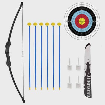 Beginners Handboog Set 45 inch - Outdoor Pijl en Boog voor J, Verzenden, Nieuw