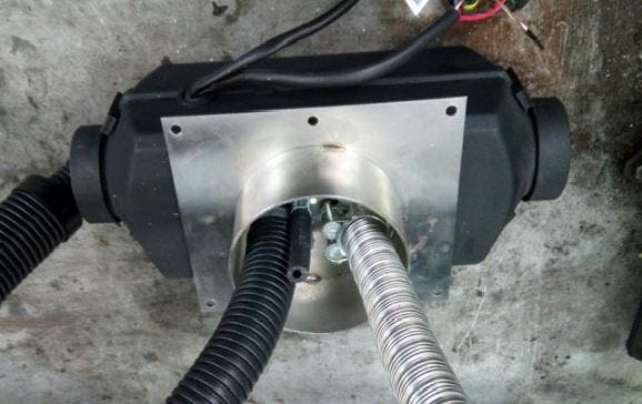 Montageplaat voor geïsoleerde vloer, 2d, tot 5cm vloerdikte, Watersport en Boten, Bootonderdelen, Nieuw, Zeilboot of Motorboot
