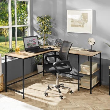 Bureau Hamilton 138x138x75,5cm, Verzenden, Nieuw