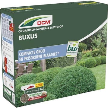 Buxus mest | DCM | 60 m² (3 kg, Bio-label), Verzenden