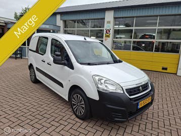 Peugeot Partner bestel 120 1.6 BlueHDi 100 L1 Premium Ex Kad, Gebruikt, Euro 6, Wit, Peugeot