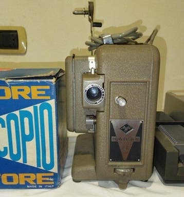 Agfa, Rollei Movector F8 / P350A con Obiettivo Heidosmat
