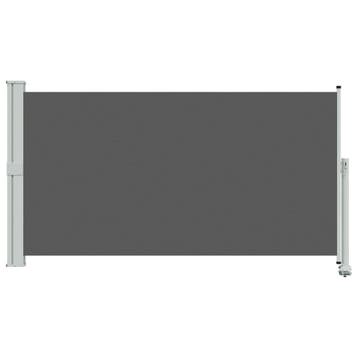 Zijscherm 300x117cm Antraciet | Retourdeal 34% Korting, Ophalen of Verzenden, Uittrekbaar, Zo goed als nieuw