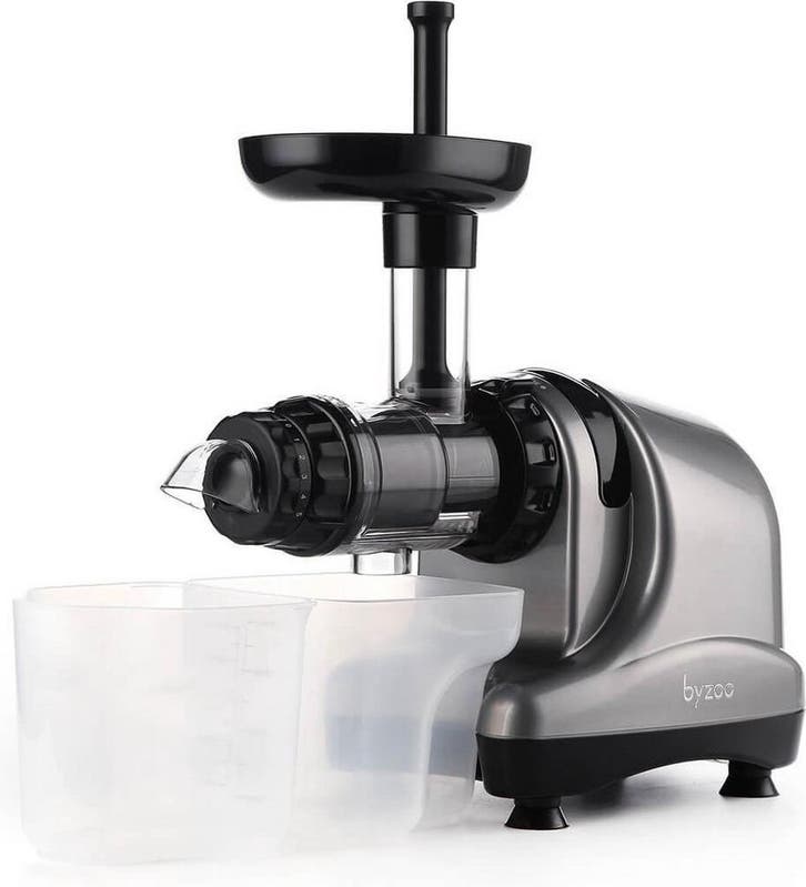 Byzoo Rhino Slowjuicer - Juicer - Horizontaal - 1000ML - Met, Witgoed en Apparatuur, Juicers, Zo goed als nieuw, Ophalen of Verzenden