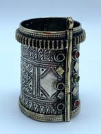 Zilver - Armband - Old Hazara armband 163 g, Antiek en Kunst