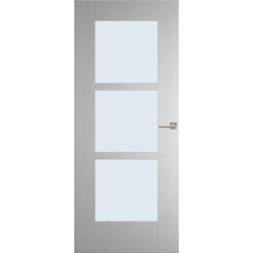 Weekamp binnendeur WK6504-C3 93x211,5 (Wit, Stomp, Matglas), Doe-het-zelf en Verbouw, Deuren en Horren, 80 tot 100 cm, Binnendeur