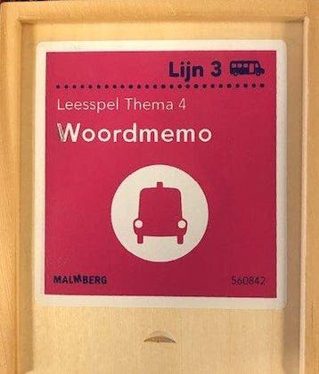 Lijn 3 Leesspel Thema 4 - Woordmemo, Verzenden, Nieuw