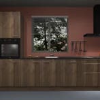 Chocolade eiken keuken Aruba 28040, Huis en Inrichting, Verzenden, Nieuw