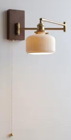 Moderne Nordic Wandlamp – LED Wandkandelaar met Trekkoord, Verzenden, Nieuw