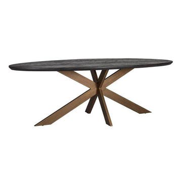 Richmond Interiors - Werkbank - Hout, Brons - Blackbone