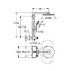 Regendoucheset Grohe Euphoria SmartControl System 31 cm met, Ophalen of Verzenden, Nieuw