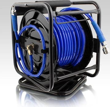 Persluchtslanghaspel - 30 meter - Handmatig - 1/4 inch aansl, Verzenden, Nieuw