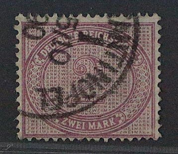 Duits postkantoor in Turkije 1889 - Turkije Voorloper V 37, Gestempeld